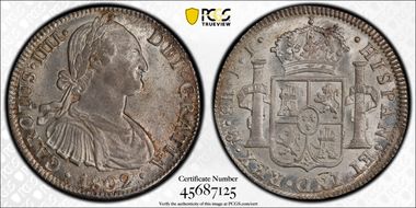 1802-Mo FT 8 R Yon-M8-102 Calico-975 MS63+