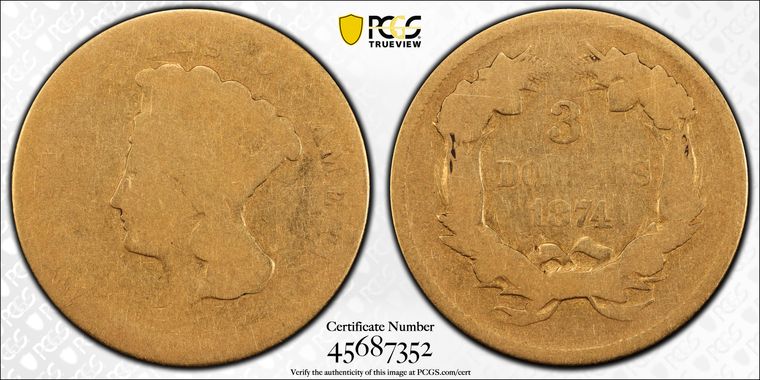 Cert 45687352 - Coin Image