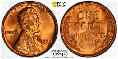 1955-D 1C RPM FS-503 MS64RD