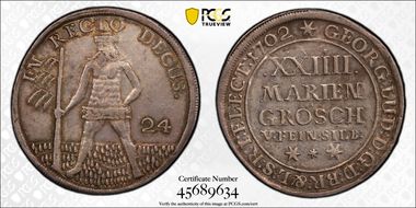 1702 24 Mgr KM-15 AU58