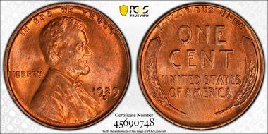 1929-S 1C MS66RD