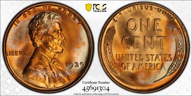 1939 1C MS67+ RD