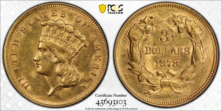 Cert 45693103 - Coin Image