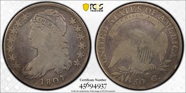 1807 50C Large Stars 50/20 N1