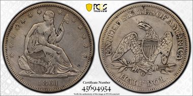 1861-O 50C N1