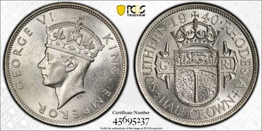 1940 1/2 Cr MS62