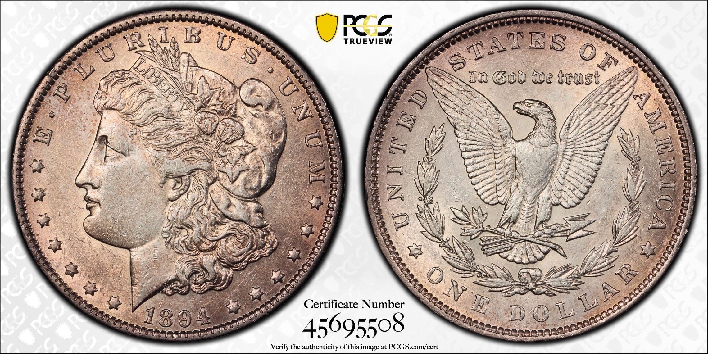 1894 $1 PCGS Genuine