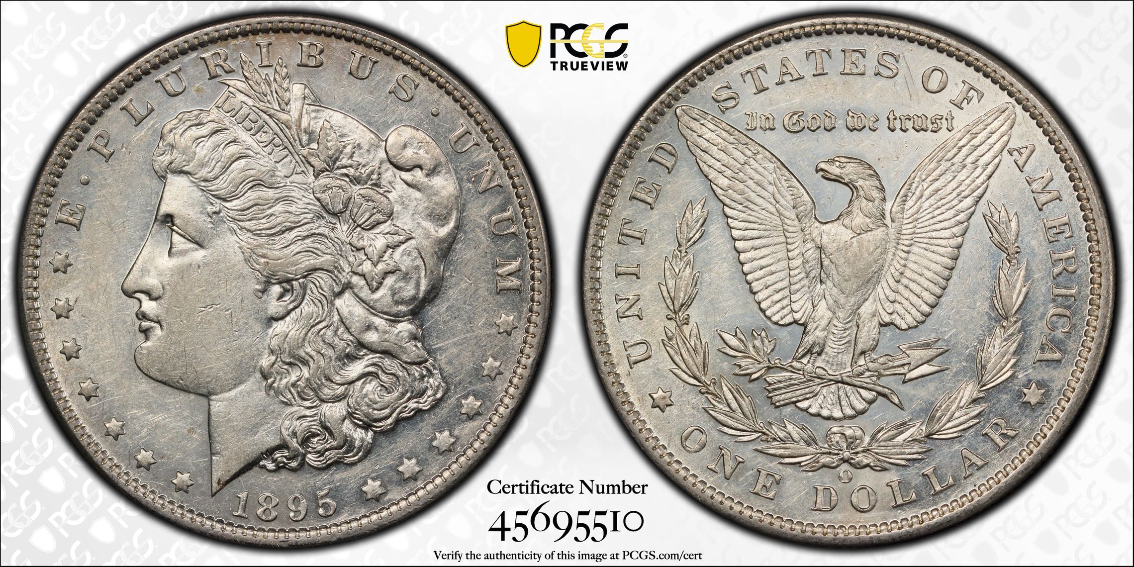1895-O $1 PCGS Genuine
