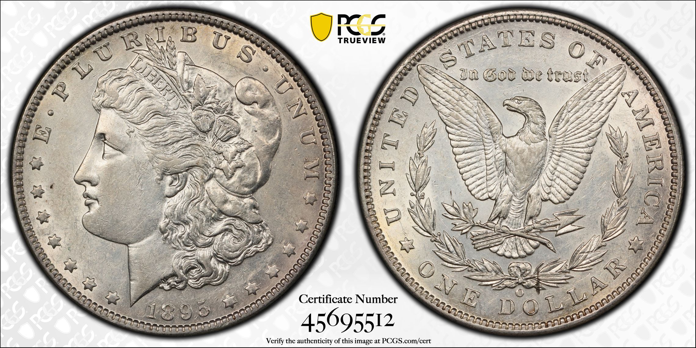 1895-O $1 82 PCGS