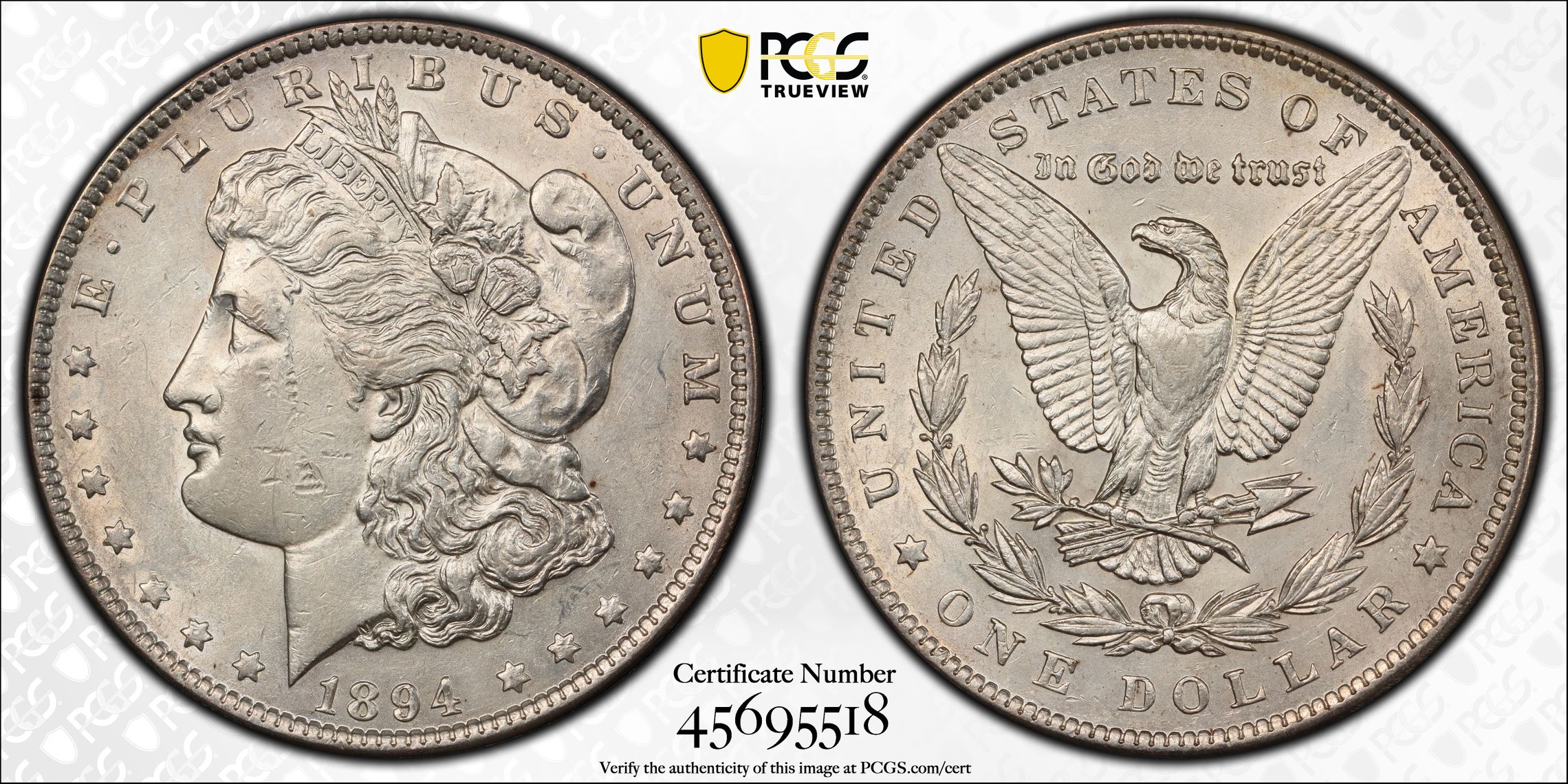 1894 $1 82 PCGS