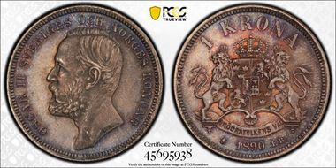 1890-EB Krona MS63
