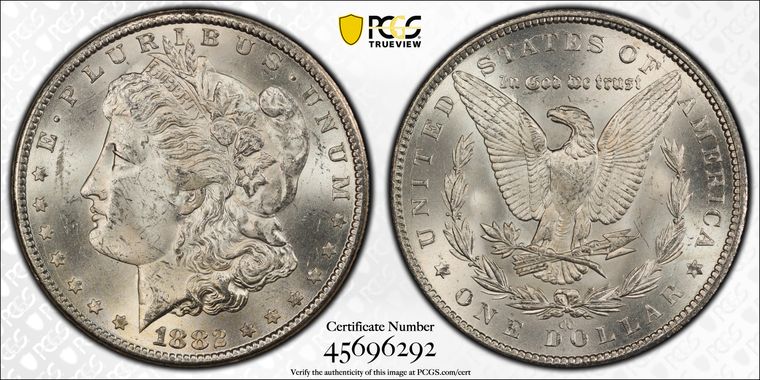 Cert 45696292 - Coin Image