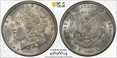 1890-O $1 MS64