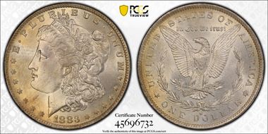 1883-O $1 MS66
