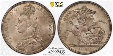 1889 Crown S-3921 MS62