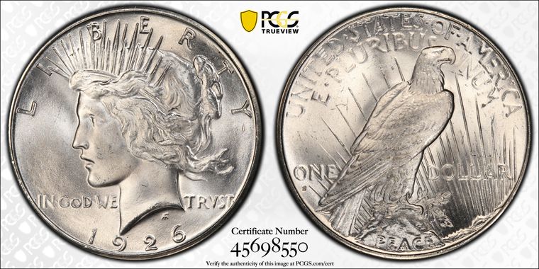 Cert 45698550 - Coin Image