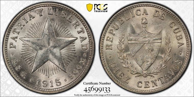 Cert 45699133 - Coin Image