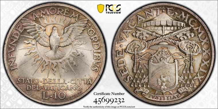 Cert 45699232 - Coin Image