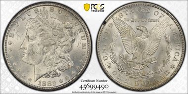 1882-CC $1 GSA Hoard MS61