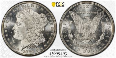 1879-S $1 MS64