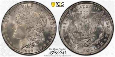 1889 $1 MS64