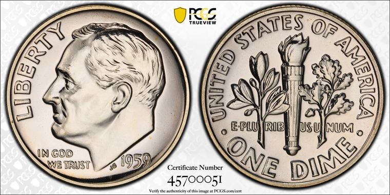 Cert 45700051 - Coin Image