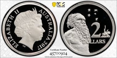 2017 $2 Silver PR69DCAM
