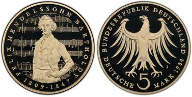 1984-J 5 Mk Bartholdy PR69DCAM