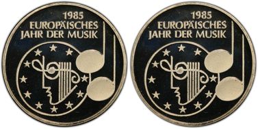 1985-F 5 Mk Year of Music PR69DCAM