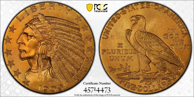 Cert 45714473 - Coin Image