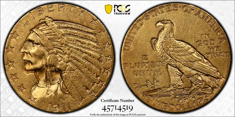 Cert 45714519 - Coin Image