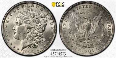 1896 $1 MS61