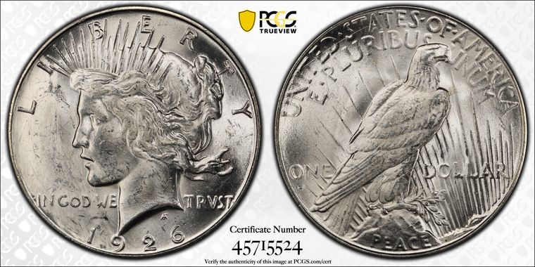 Cert 45715524 - Coin Image