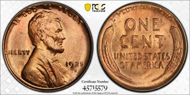 1925-D 1C MS65RD