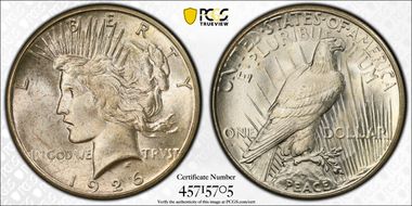 1926-S $1 MS65