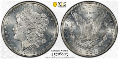 1886-S $1 MS63