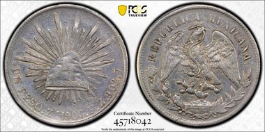 1900-Zs FZ Peso KM-409.3 XF45