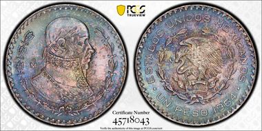 1964-Mo Peso KM-459 MS66