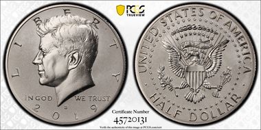 2019-S 50C Kennedy Enhanced Rev PR Set Half Dollar Set Gary Cooper PR70