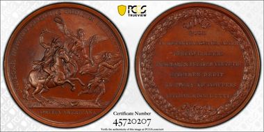 1781 AE Medal Betts-595, Battle of Cowpens Original Dies MS64BN