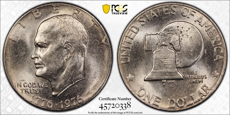 Cert 45720338 - Coin Image