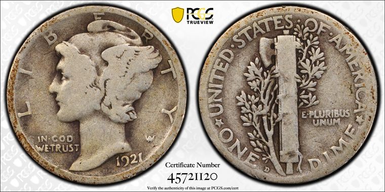 Cert 45721120 - Coin Image