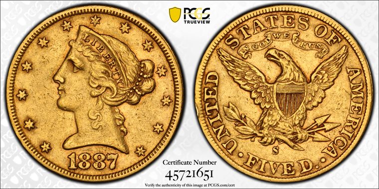 Cert 45721651 - Coin Image