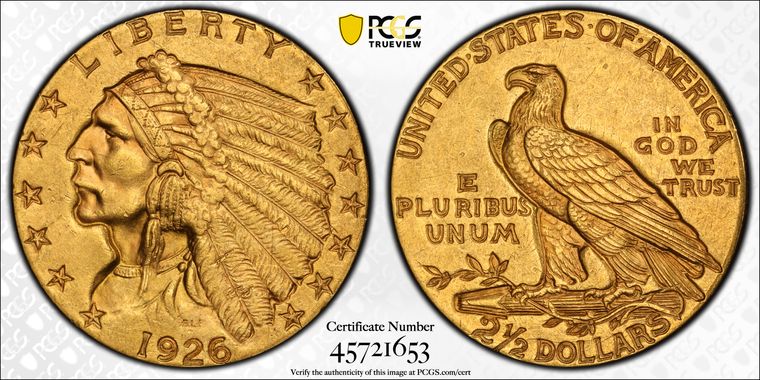 Cert 45721653 - Coin Image