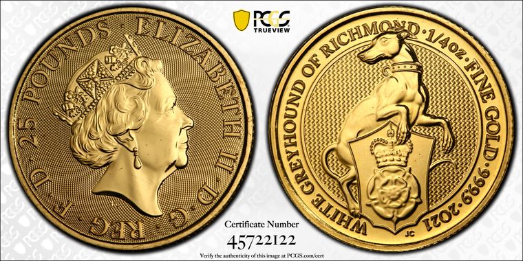 Cert 45722122 - Coin Image