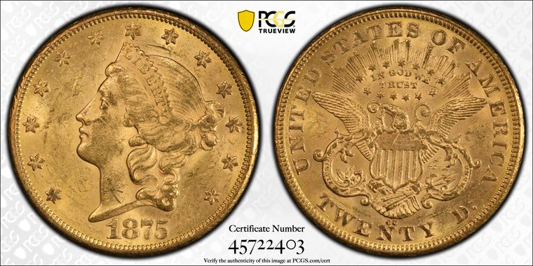 Cert 45722403 - Coin Image