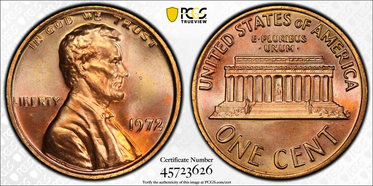 Cert 45723626 - Coin Image