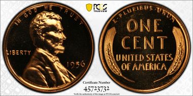 1956 1C PR67CAM