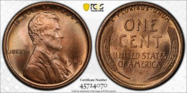 1909 1C Lincoln MS66RD
