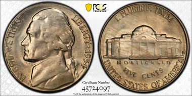 1954-S/S 5C RPM FS-502 MS62